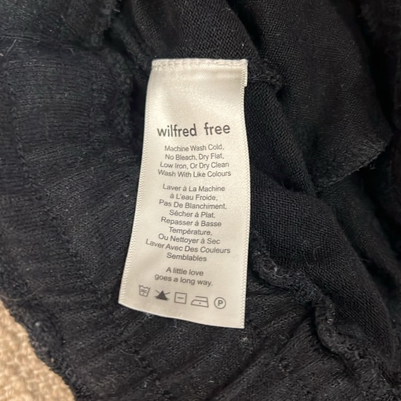 Aritzia Wilfred Free Izabel Romper - black size Small - Picture 4 of 5